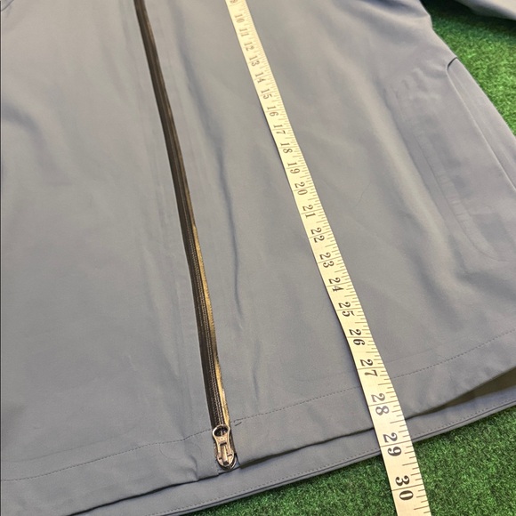 Nike Golf Storm-Fit Full Zip Weatherproof Jacket (Gray / Black Accents / Size M) - Picture 4 of 9